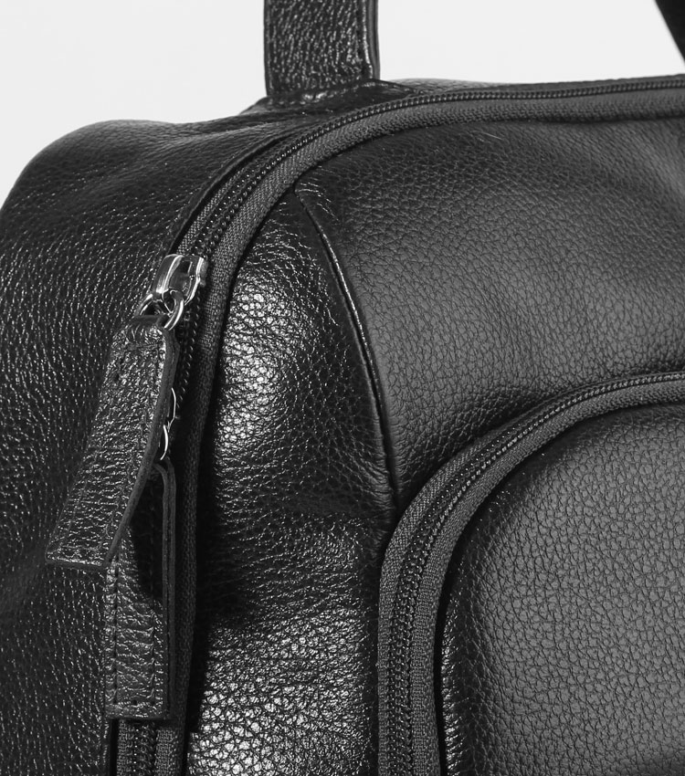 Кожаный рюкзак Galanteya 20616 black