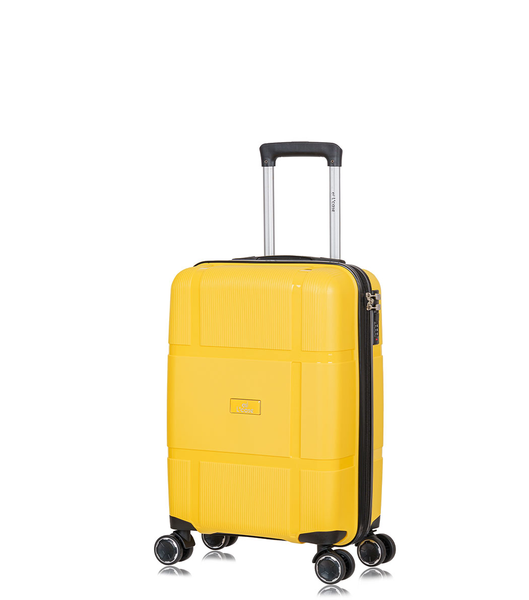Малый чемодан Gua Yellow S (55 см) ~ручная кладь