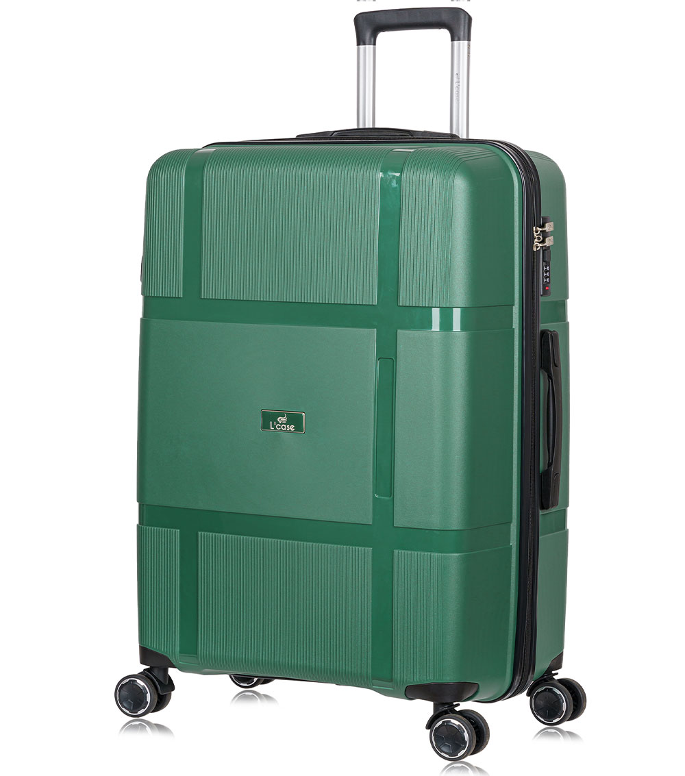 Большой чемодан Gua Green L (74 см)