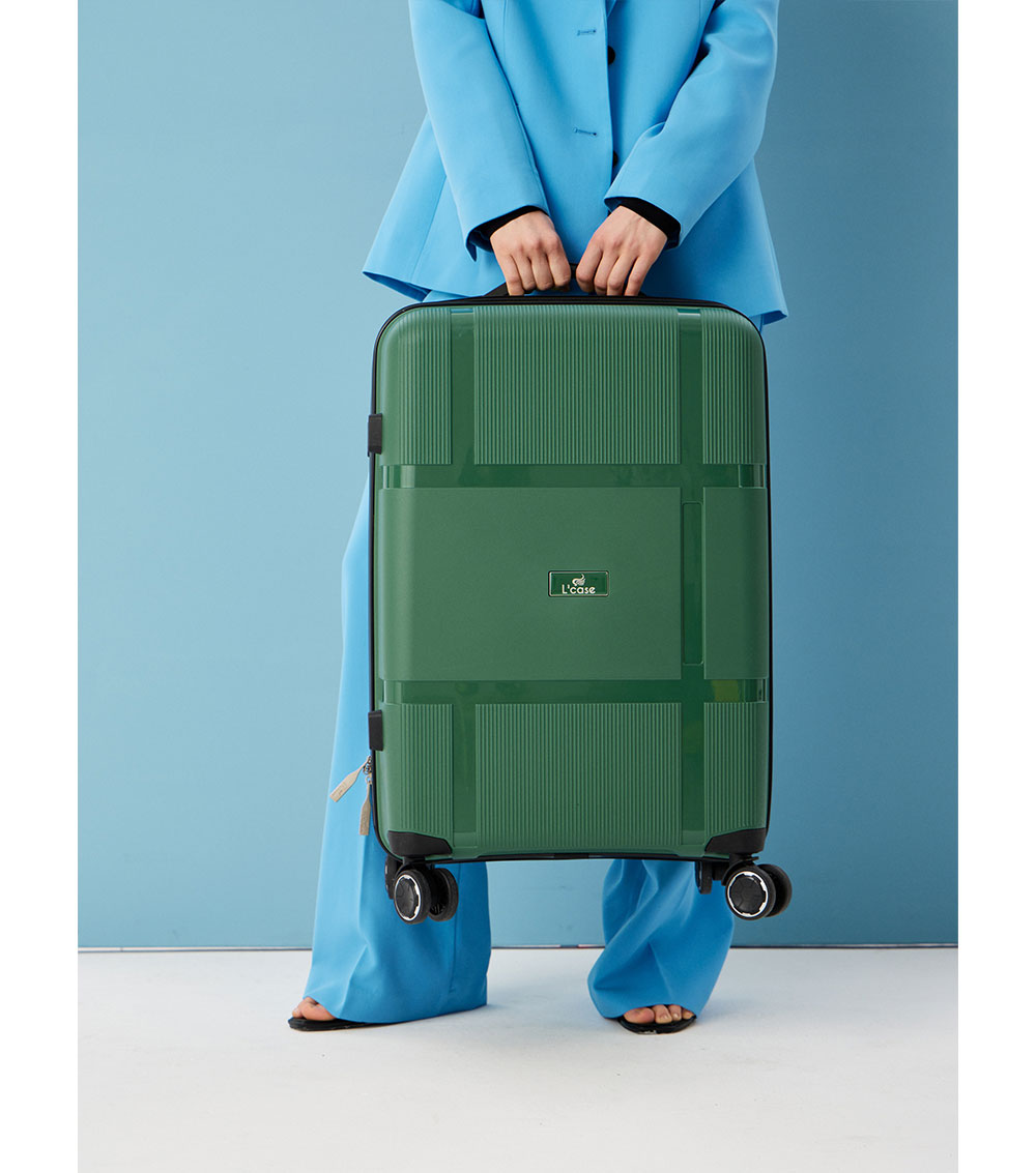 Малый чемодан Gua Green S (55 см) ~ручная кладь