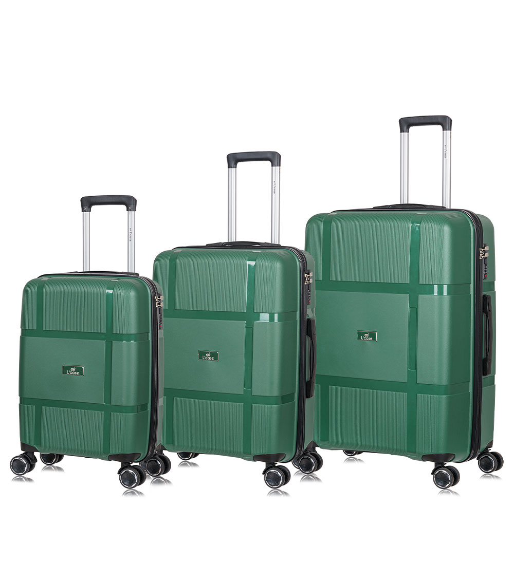 Большой чемодан Gua Green L (74 см)