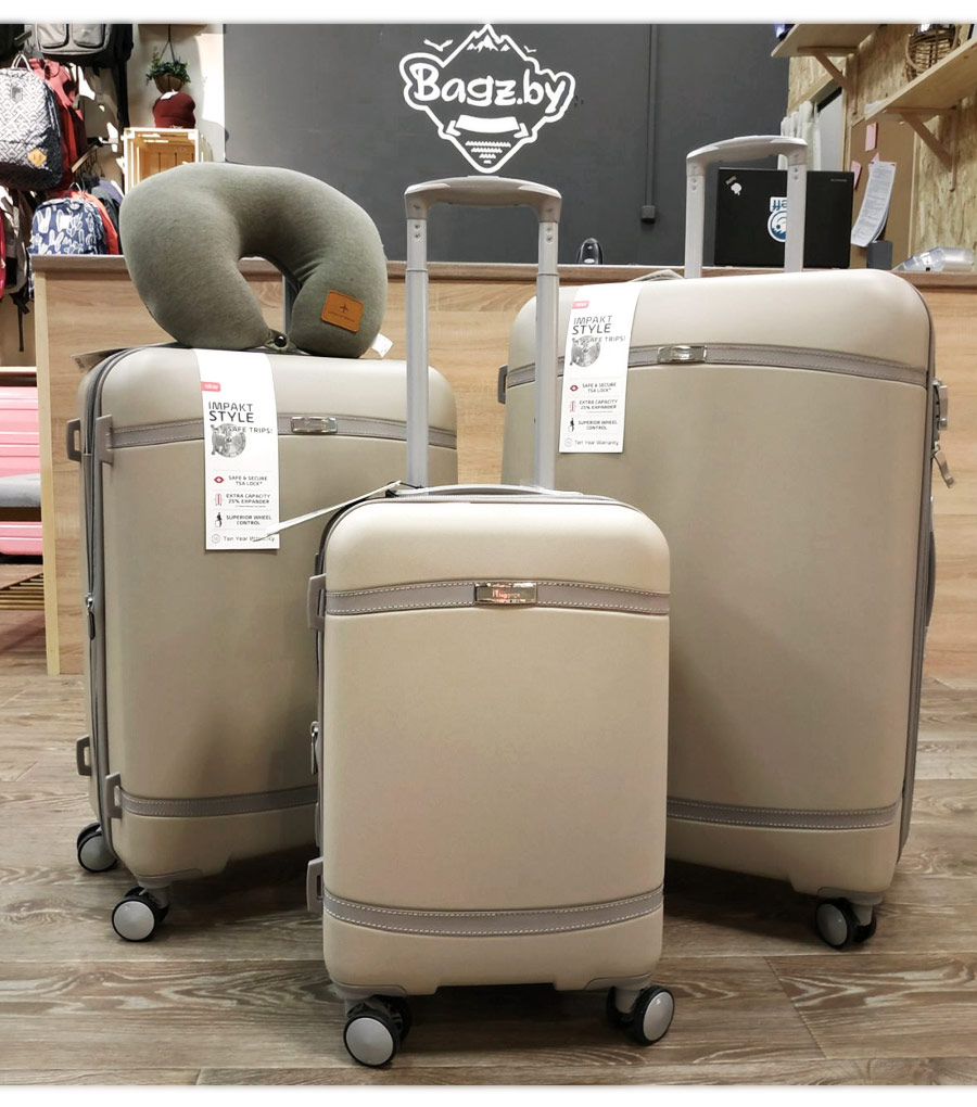 Большой чемодан IT Luggage Quaint 16-2317-08 (81 см) - Cobble