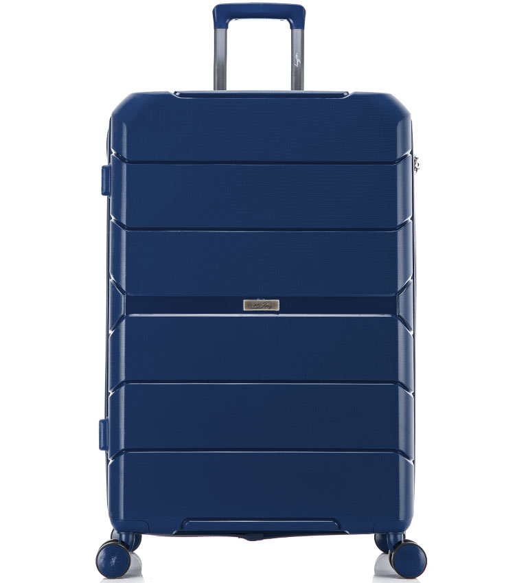 Большой чемодан Jony PP 01 Singapore L Blue (75 см)