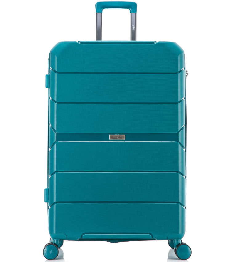Большой чемодан Jony PP 01 Singapore L Green (75 см)
