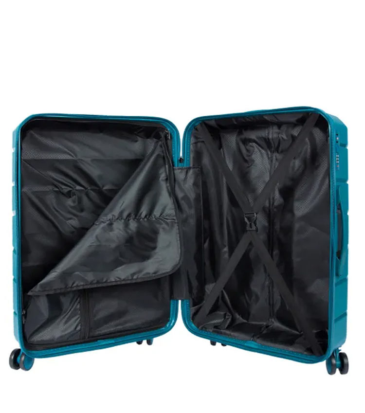 Большой чемодан Jony PP 01 Singapore L Green (75 см)