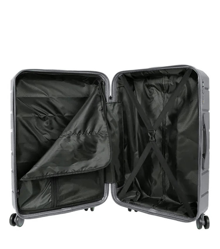 Большой чемодан Jony PP 01 Singapore L Light grey (75 см)
