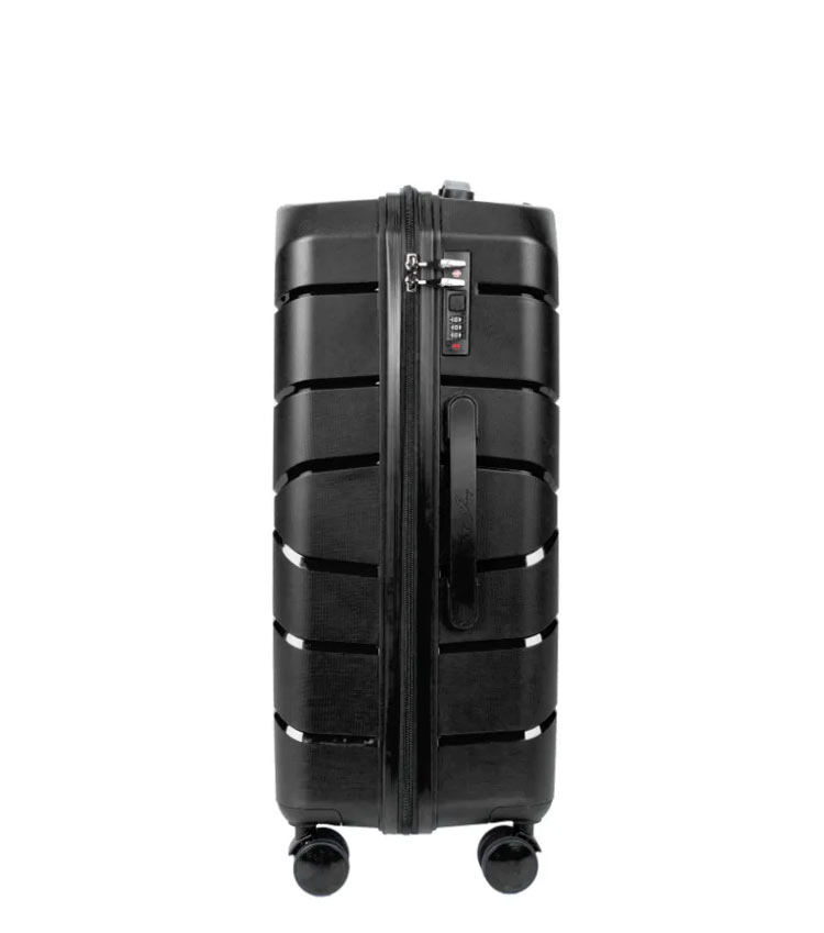 Средний чемодан Jony PP 01 Singapore M Black (65 см)