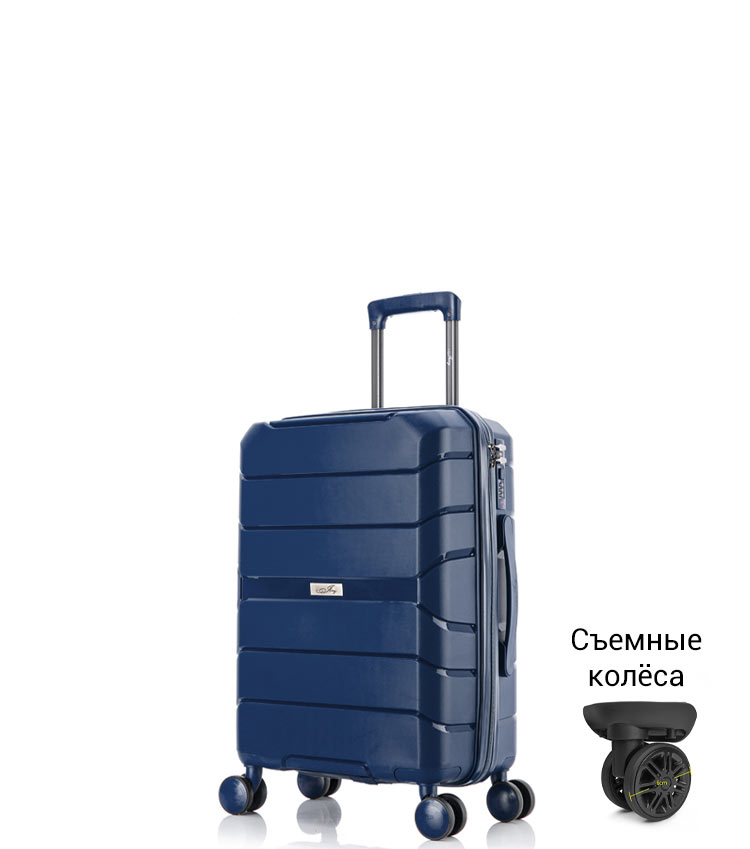 Малый чемодан Jony PP 01 Singapore XS Blue (52 см) ~ручная кладь~