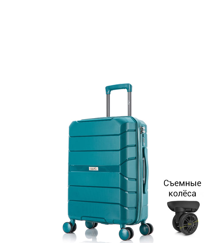Малый чемодан Jony PP 01 Singapore XS Green (52 см) ~ручная кладь~