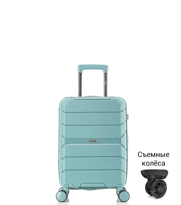 Малый чемодан Jony PP 01 Singapore XS Mint (52 см) ~ручная кладь~