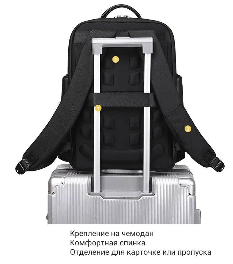 Бизнес рюкзак Joyride 02363 Black