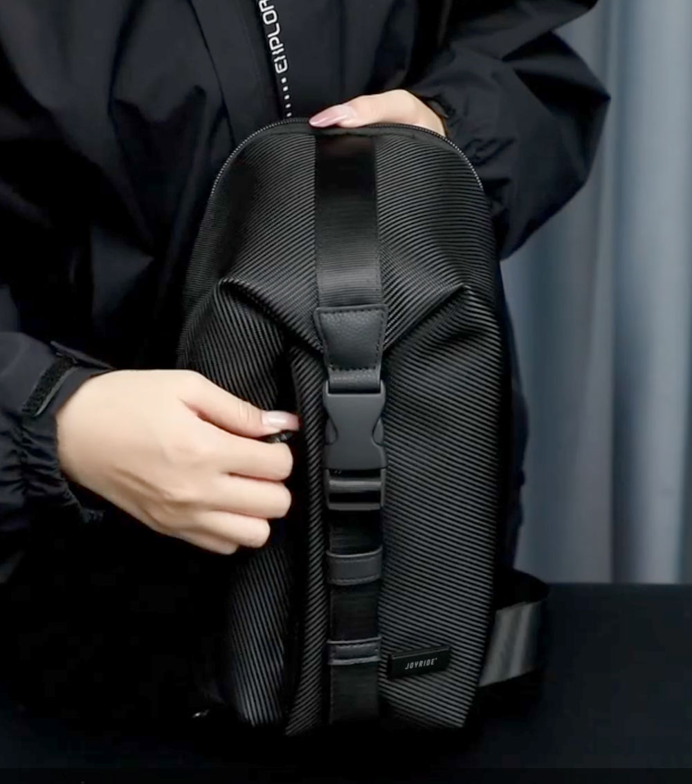 Однолямочный рюкзак Joyride 02393 black