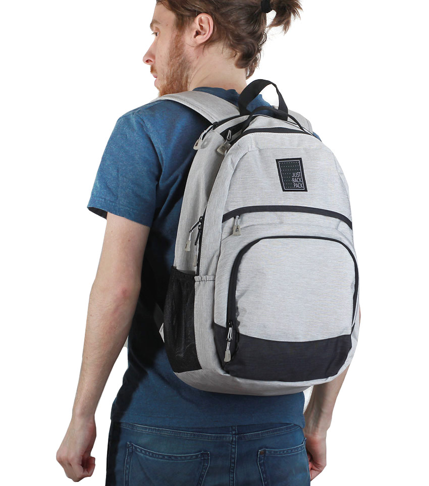 Рюкзак Just Backpack Atlas light grey