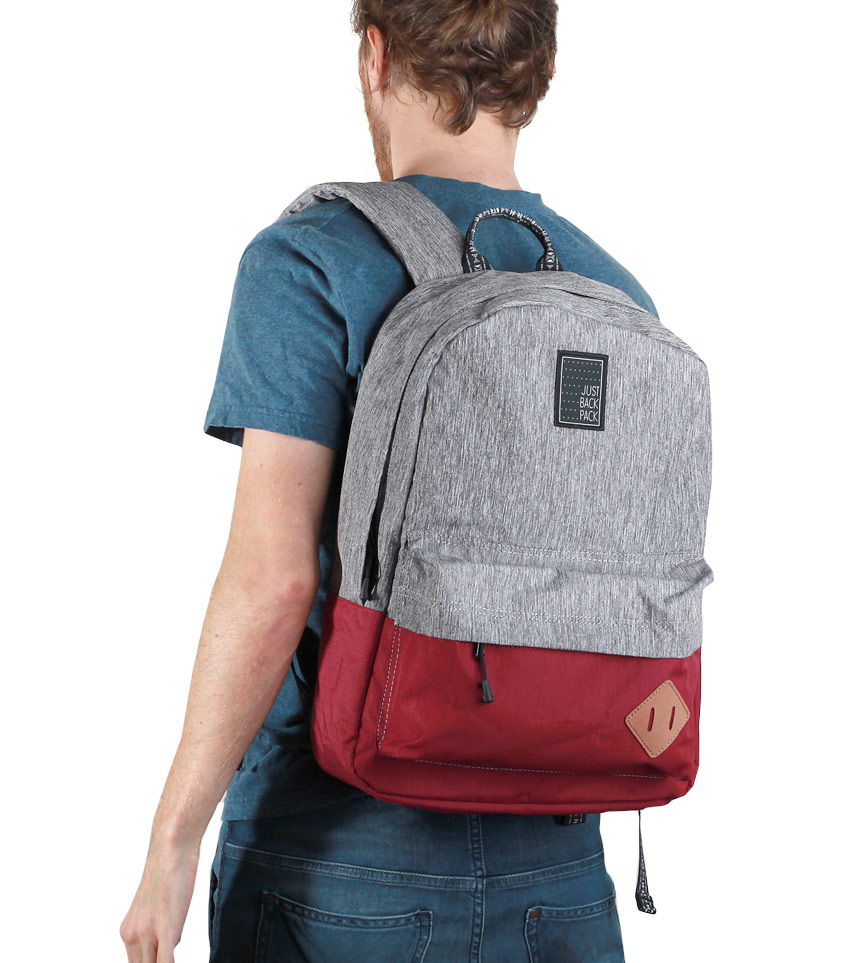 Рюкзак Just Backpack Vega grey-noise-wine