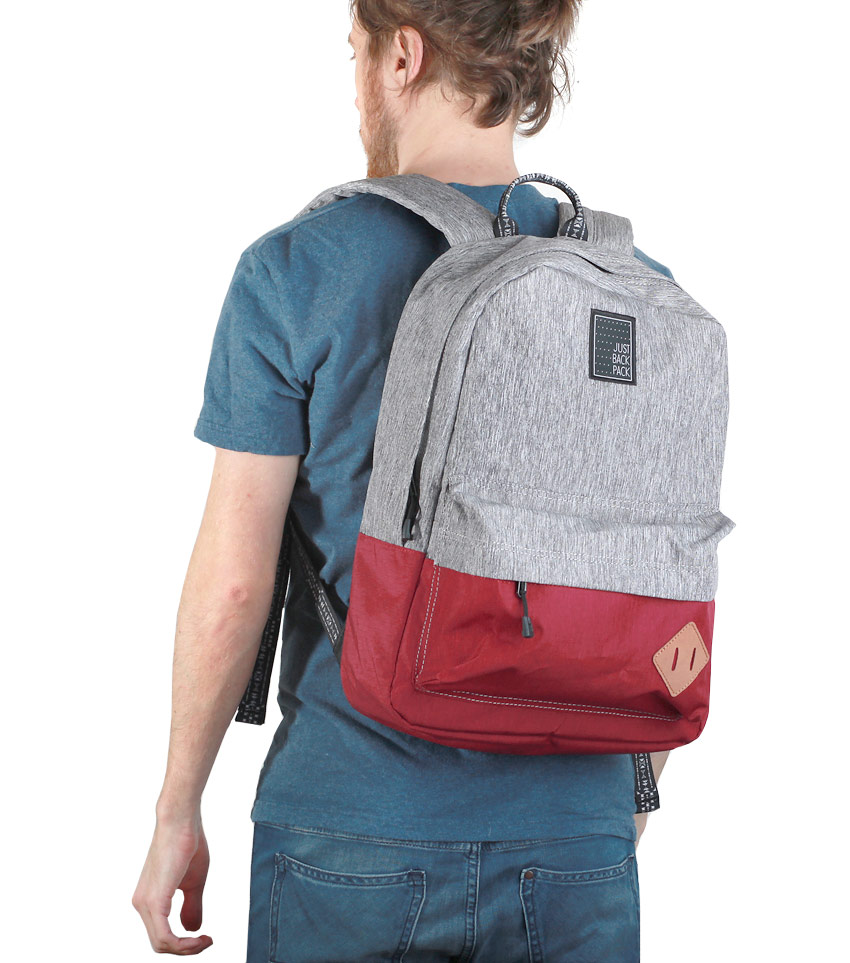 Рюкзак Just Backpack Vega grey-noise-wine