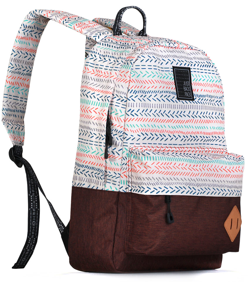Рюкзак Just Backpack Vega stripes-brown