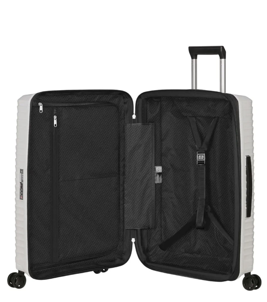 Средний чемодан American Tourister Upscape Cloud White (68 см) KJ1*25002