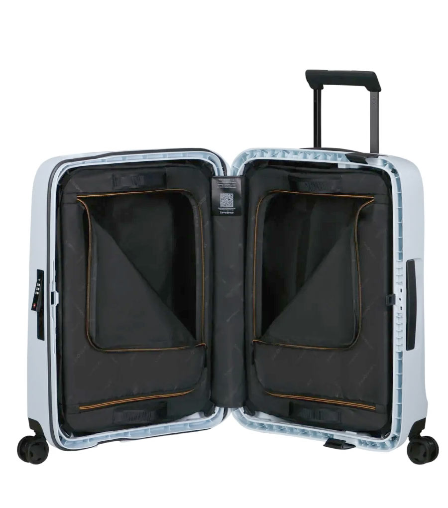 Малый чемодан Samsonite Essens Glacier KM0*07 001 - S - ручная кладь