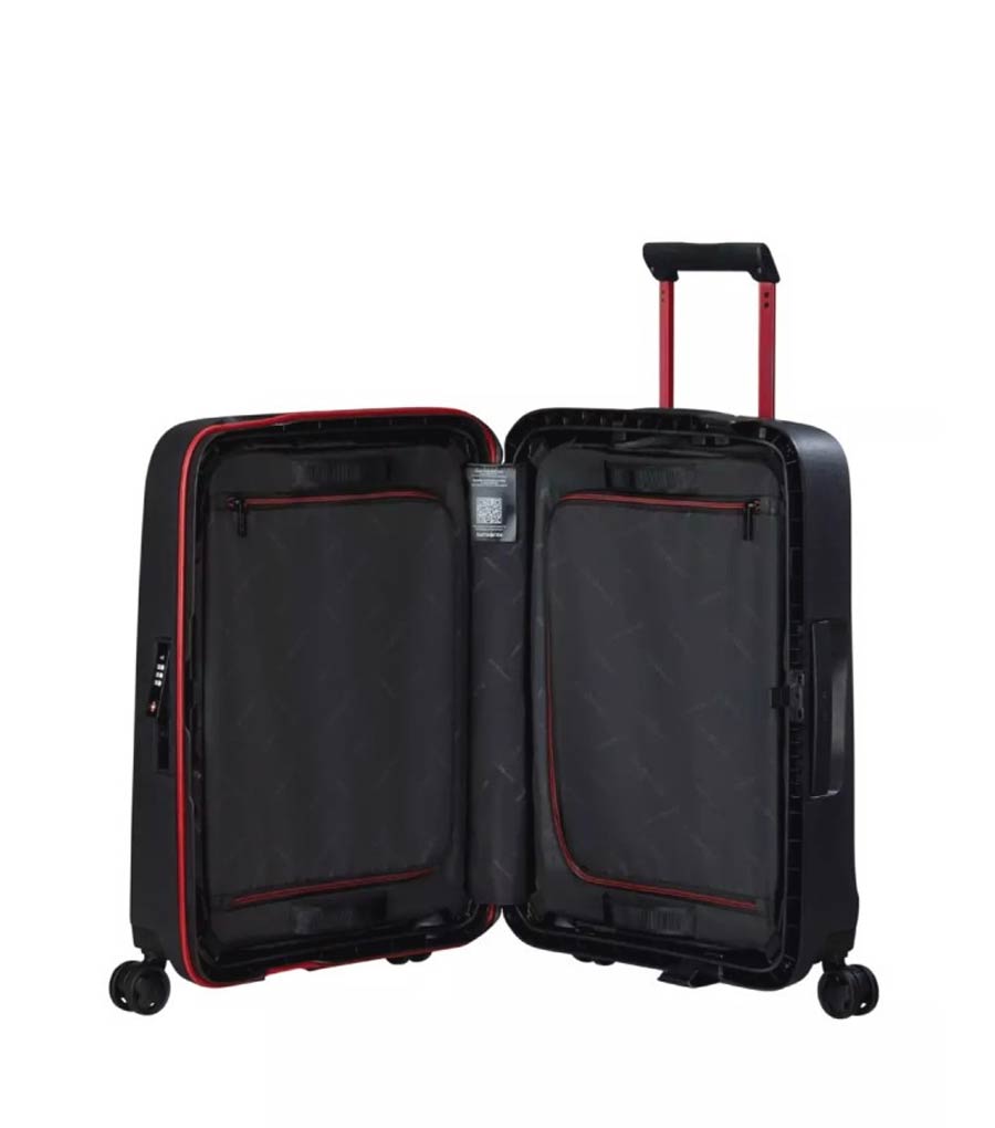 Малый чемодан Samsonite Essens black KM0*18 004 - S - ручная кладь