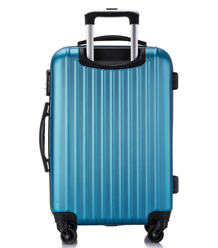 Большой чемодан спиннер Lcase Krabi blue (72 см)