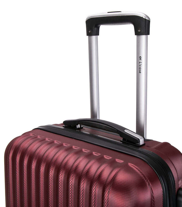 Малый чемодан спиннер L-case Krabi wine (50 см)