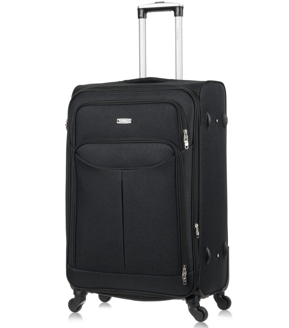 Большой чемодан L-case Amsterdam (L) black