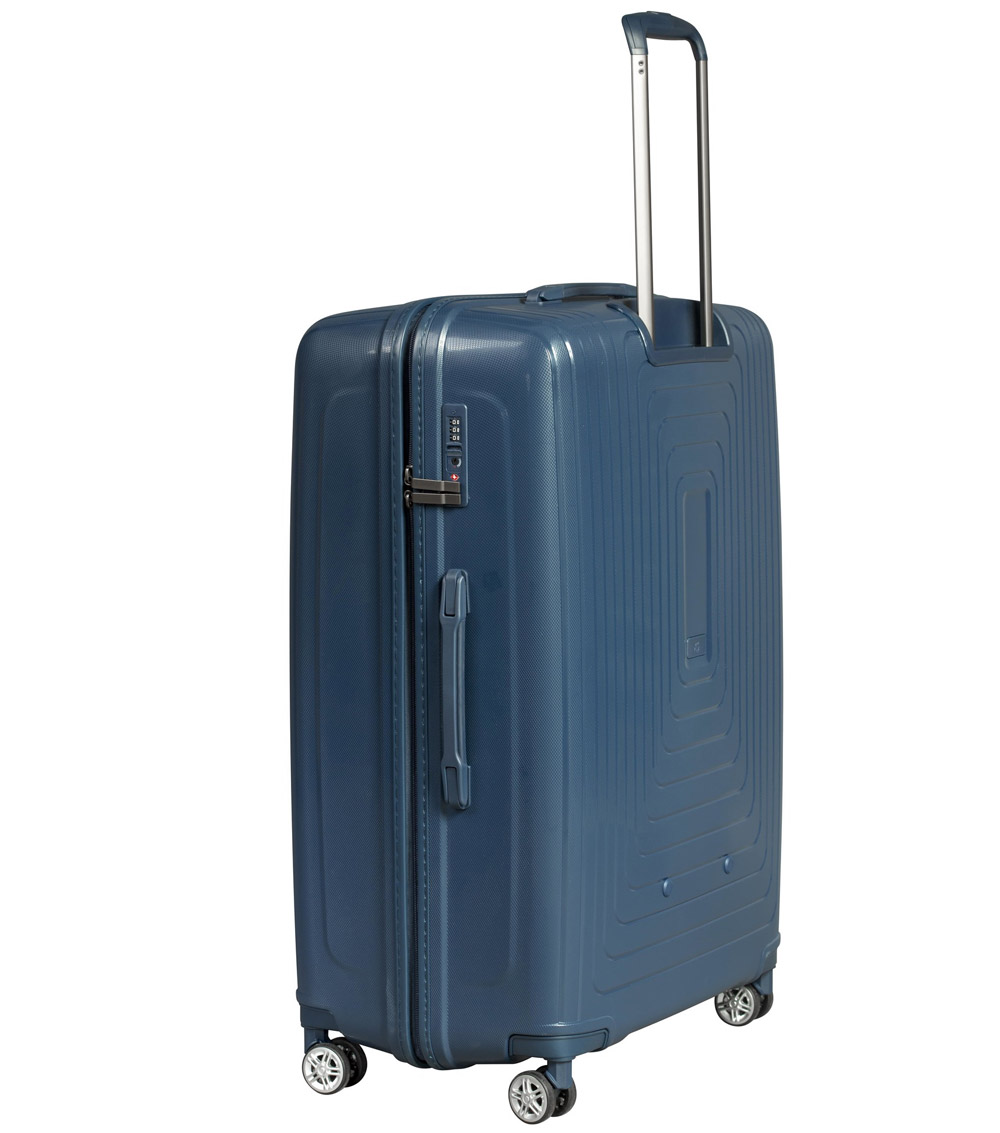 Большой чемодан L-case Moscow blue