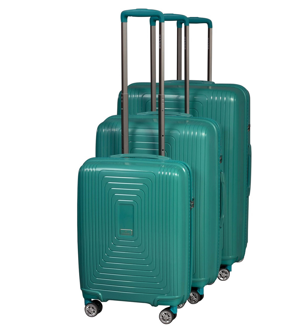 Большой чемодан L-case Moscow green