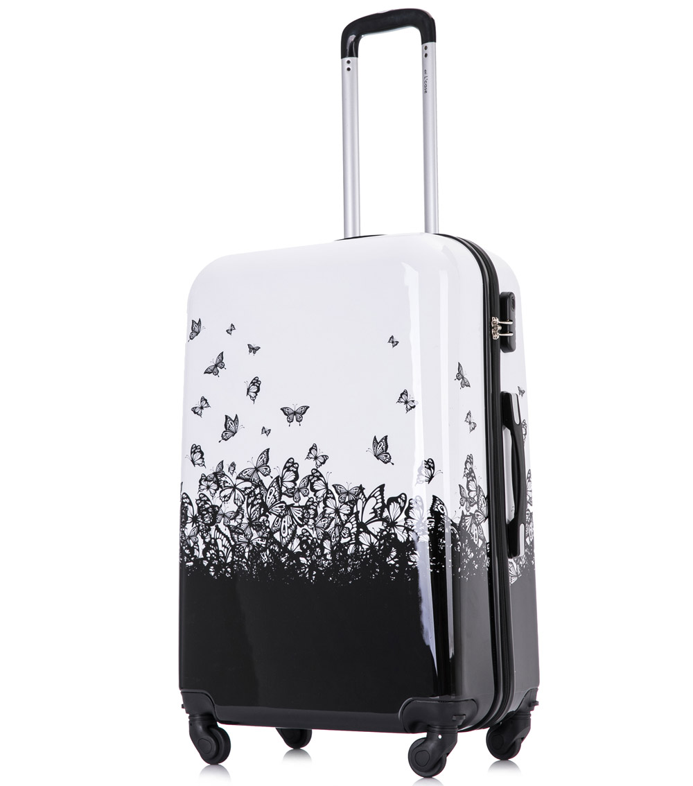 Малый чемодан L-case Butterfly (52 см)