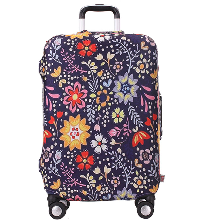 Чехол на чемодан Little Chili Flower pattern ~L~ (62–76 см)