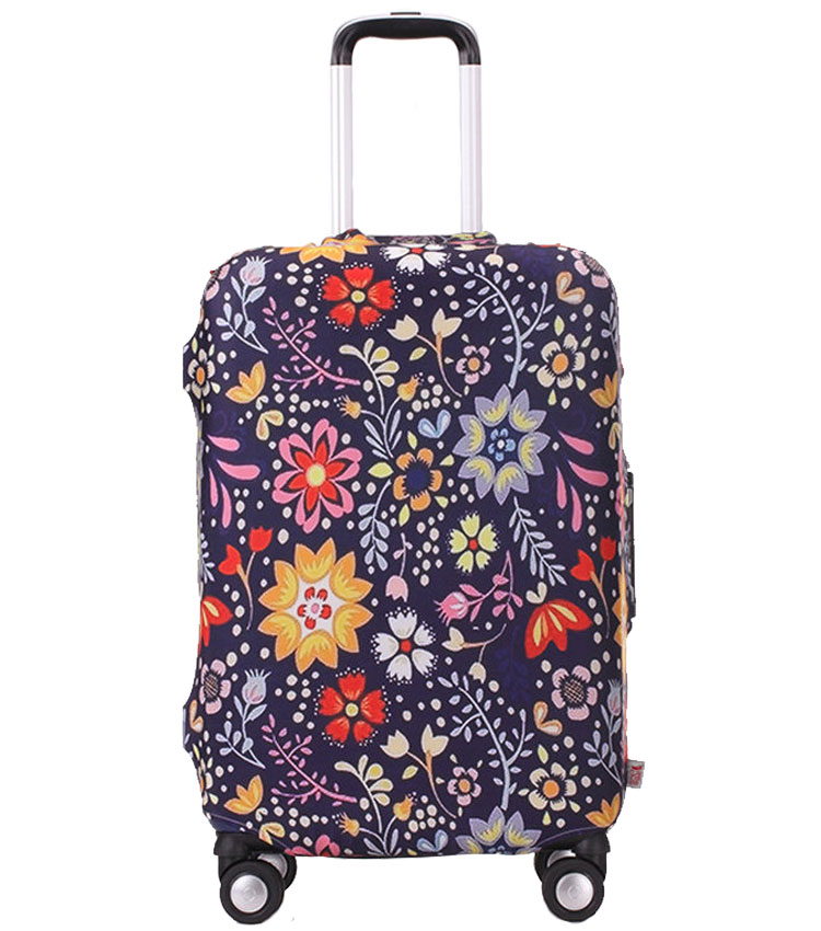 Чехол на чемодан Little Chili Flower pattern ~M~ (55–67 см) 