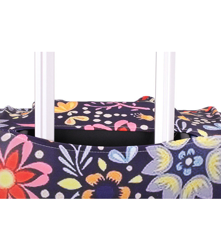 Чехол на чемодан Little Chili Flower pattern ~L~ (62–76 см)