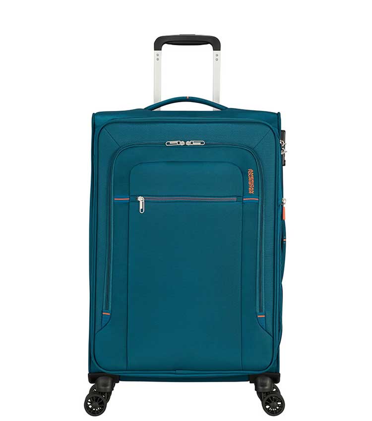 Средний чемодан American Tourister CROSSTRACK MA3*11003 (67 см) - Navy/Orange