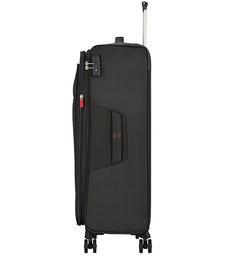 Большой чемодан American Tourister CROSSTRACK MA3*18004 (79 см) - Grey/Red
