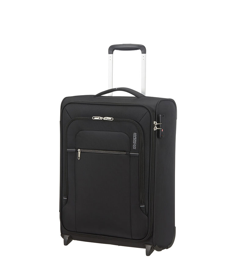 Малый чемодан American Tourister CROSSTRACK MA3*19001 (55 см) ~ручная кладь~ Black/Grey