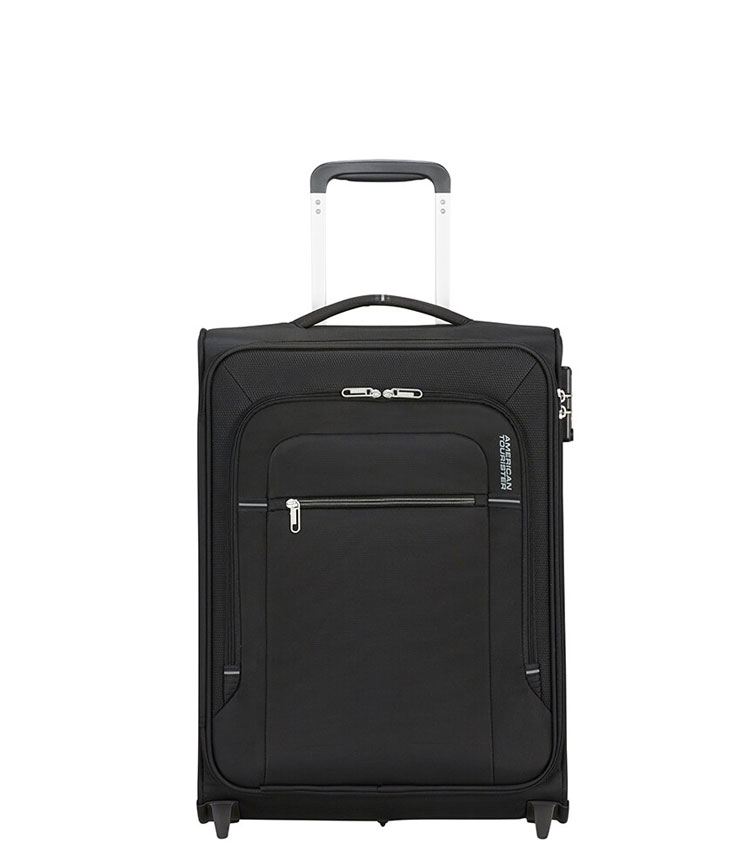 Малый чемодан American Tourister CROSSTRACK MA3*19001 (55 см) ~ручная кладь~ Black/Grey