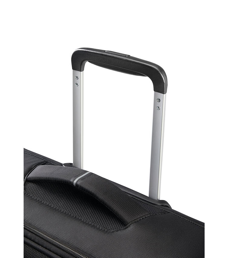 Малый чемодан American Tourister CROSSTRACK MA3*19002 (55 см) ~ручная кладь~ Black/Grey