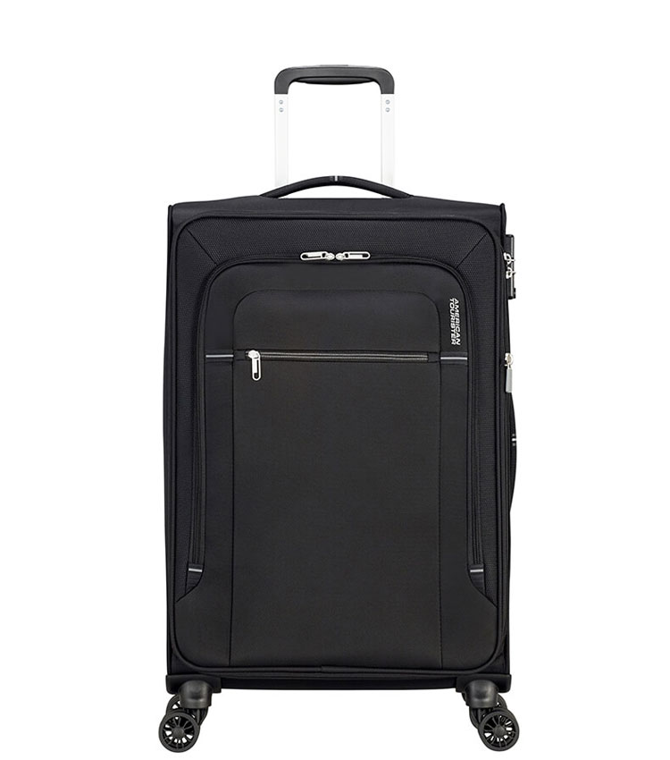 Средний чемодан American Tourister CROSSTRACK MA3*19003 (67 см) - Black/Grey