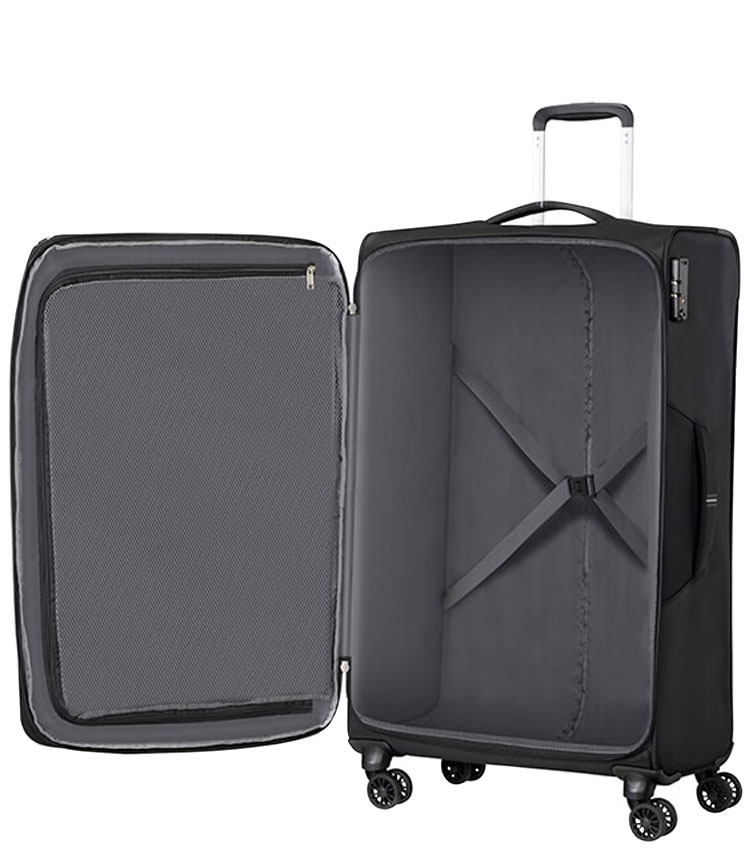 Большой чемодан American Tourister CROSSTRACK MA3*19004 (79 см) - Black/Grey