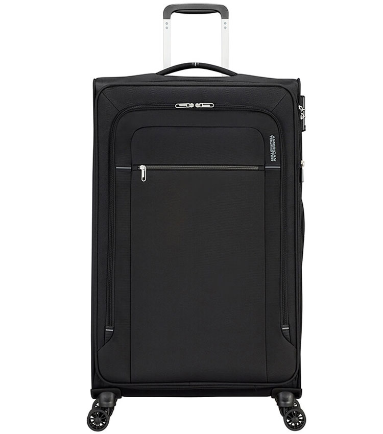 Большой чемодан American Tourister CROSSTRACK MA3*19004 (79 см) - Black/Grey