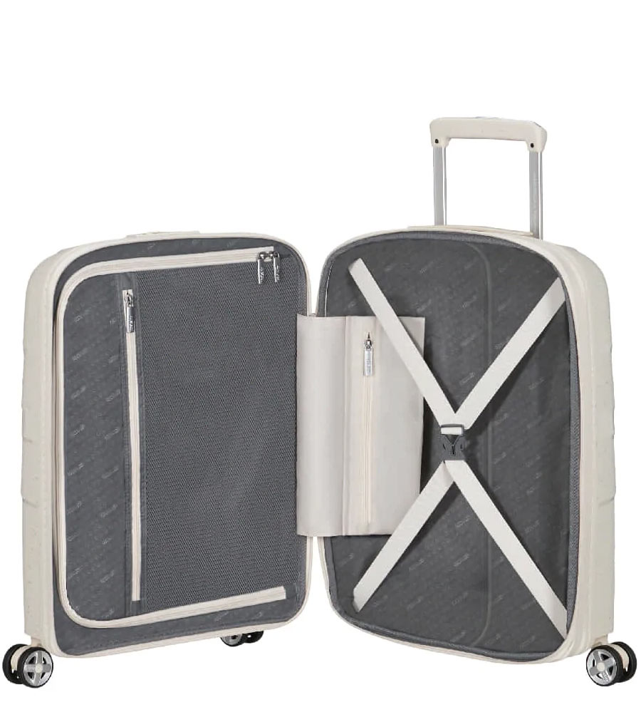 Малый чемодан American Tourister Starvibe MD5*05102 (55 см) Cream Speckles ~ручная кладь~ 