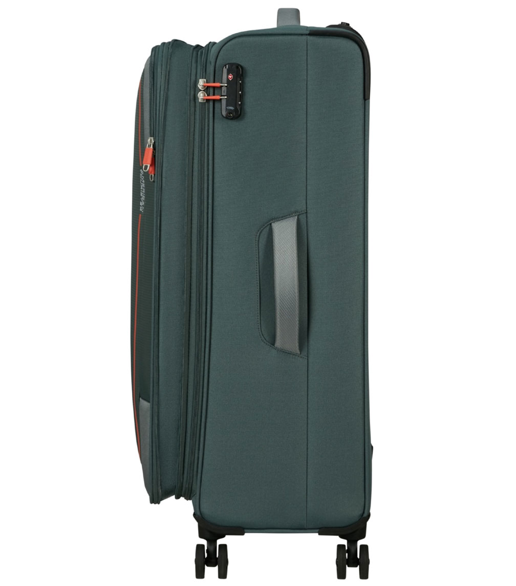 Большой чемодан American Tourister PULSONIC DARK FOREST  MD6*04003 ~81 cм