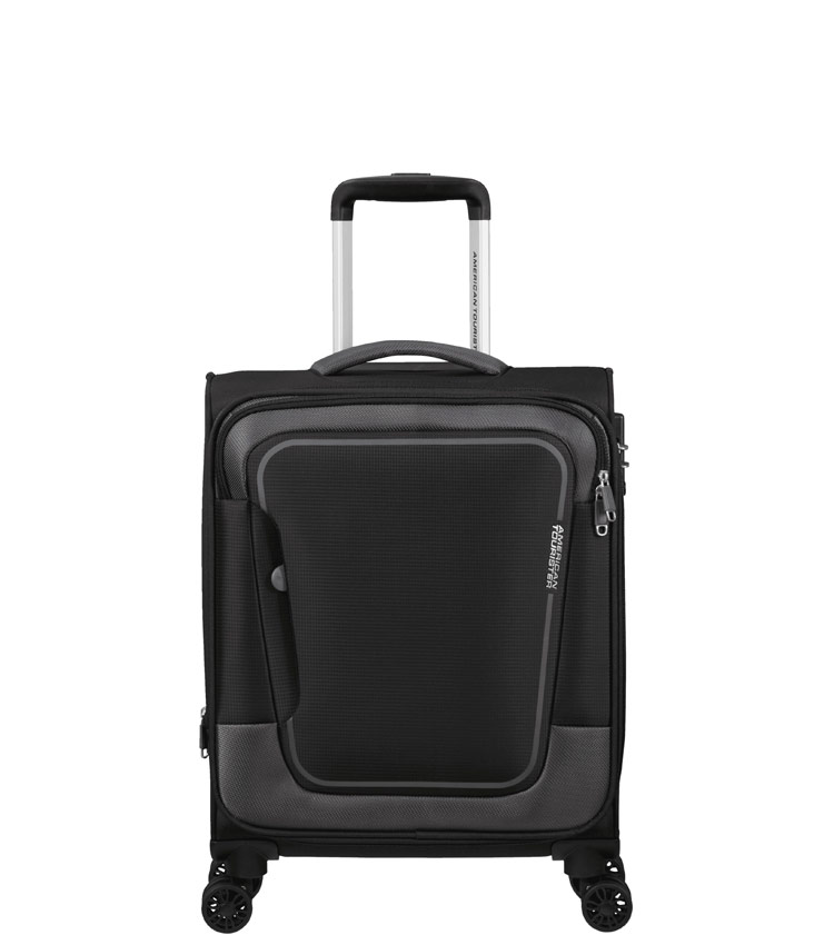 Малый чемодан American Tourister Starvibe MD6*09001 (55 см) ~ручная кладь~ Asphalt Black