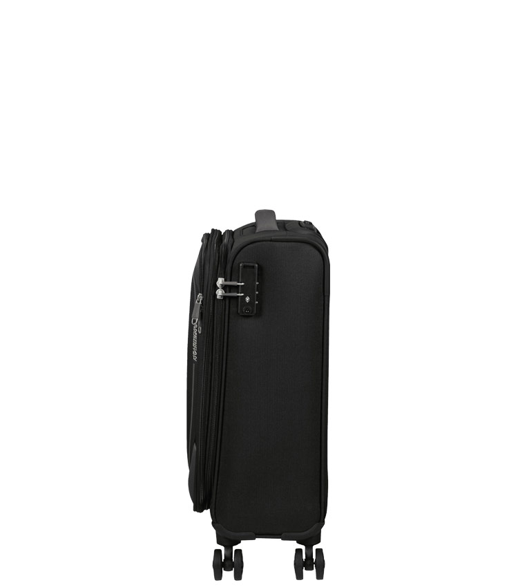 Малый чемодан American Tourister Starvibe MD6*09001 (55 см) ~ручная кладь~ Asphalt Black