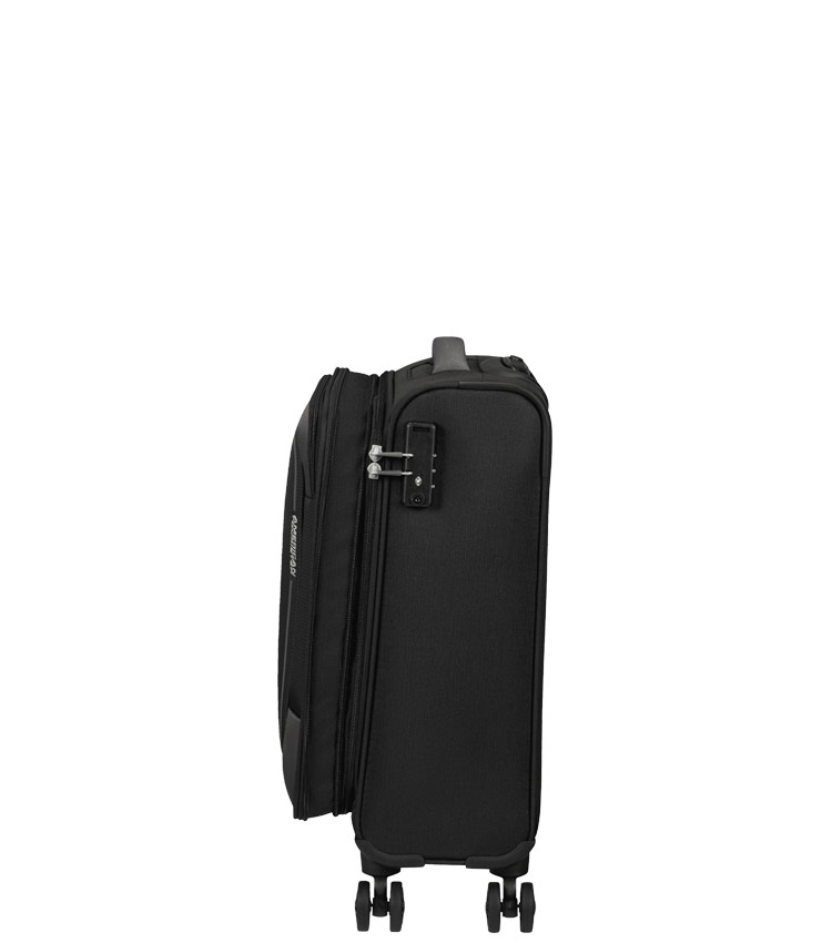Малый чемодан American Tourister Starvibe MD6*09001 (55 см) ~ручная кладь~ Asphalt Black