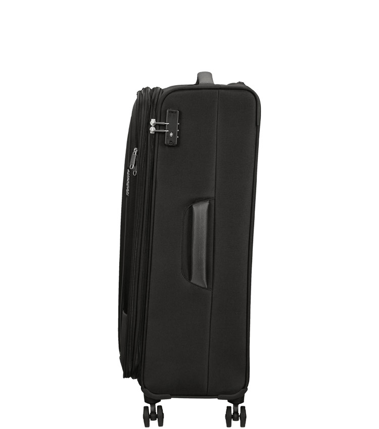 Большой чемодан American Tourister Pulsonic MD6*09003 (81 см) - Asphalt Black