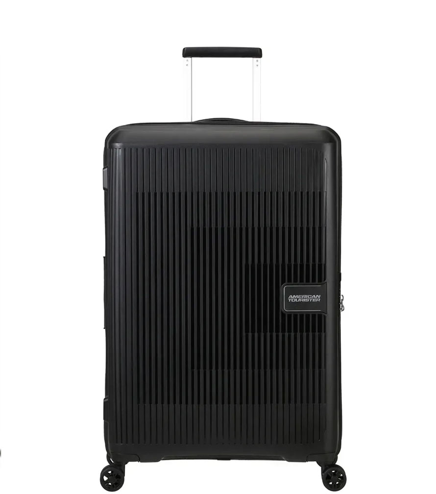 Средний чемодан American Tourister AeroStep MD8*09002 (67 см) - Black