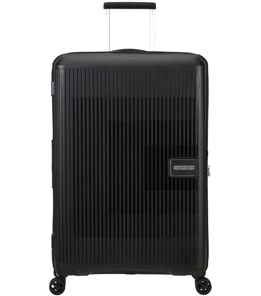 Большой чемодан American Tourister AeroStep MD8*09003 (77 см) - Black