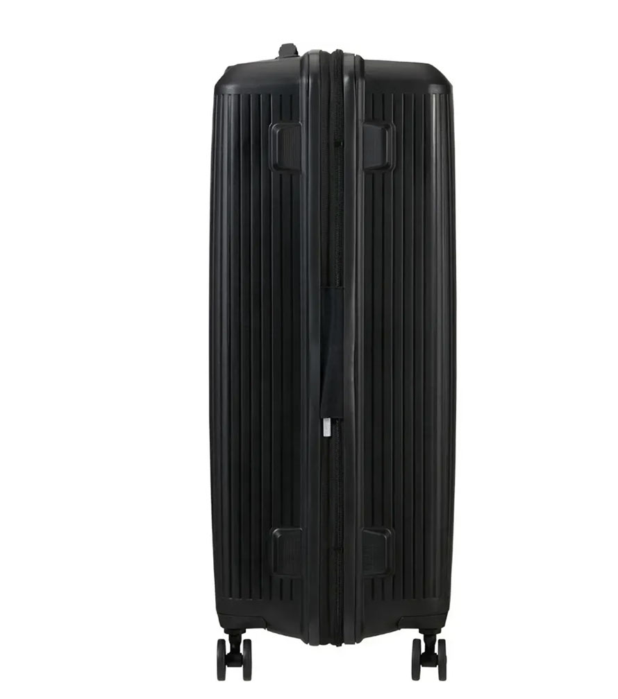 Большой чемодан American Tourister AeroStep MD8*09003 (77 см) - Black