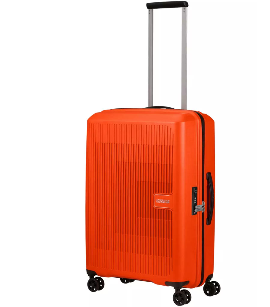 Средний чемодан American Tourister AeroStep MD8*96002 (67 см) - Orange